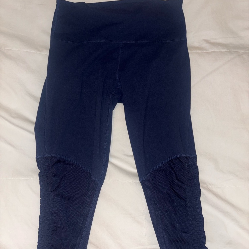 Fabletics Navy Leggings in Perfect Condition!